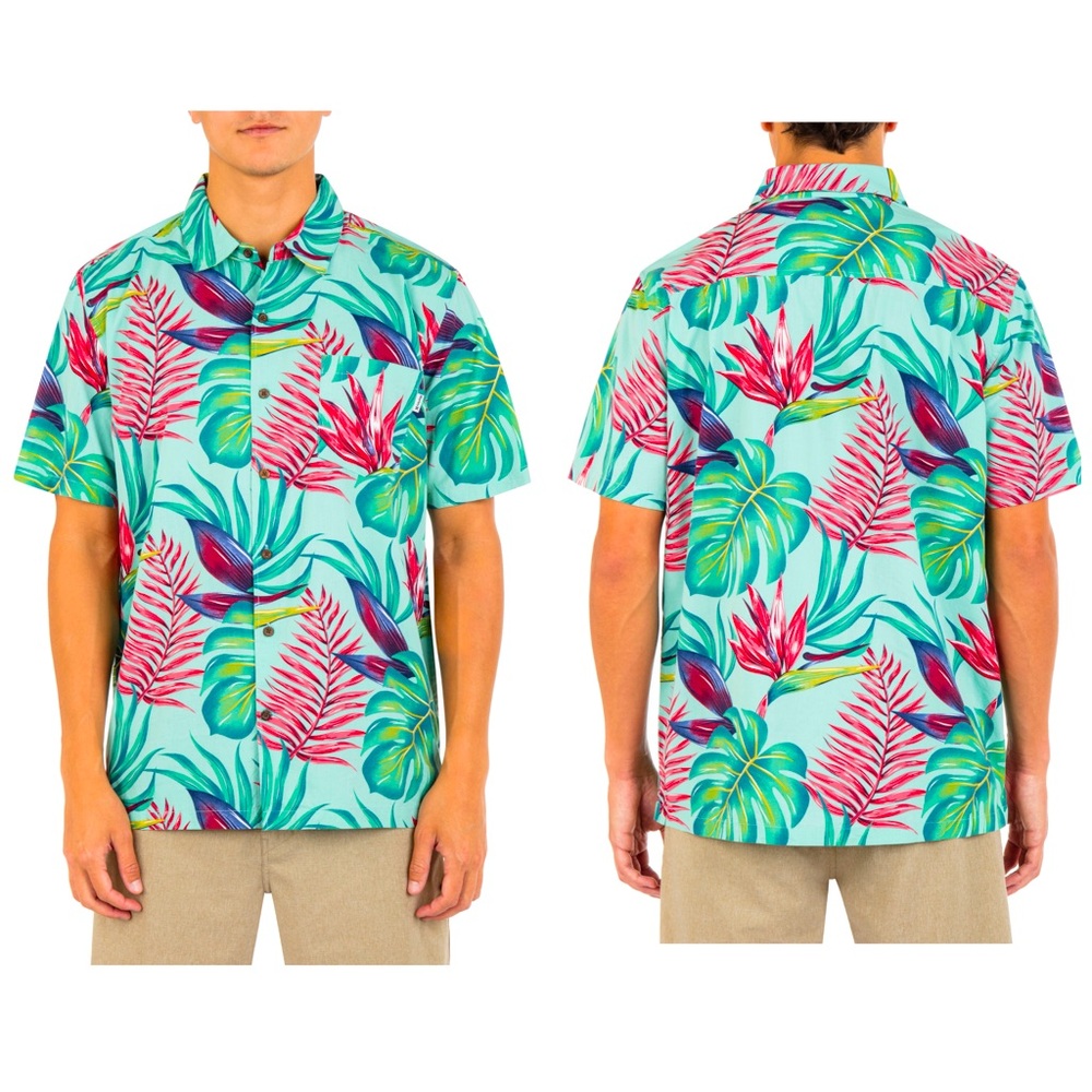 Hurley RINCON SHORT SLEEVE WOVEN SHIRT